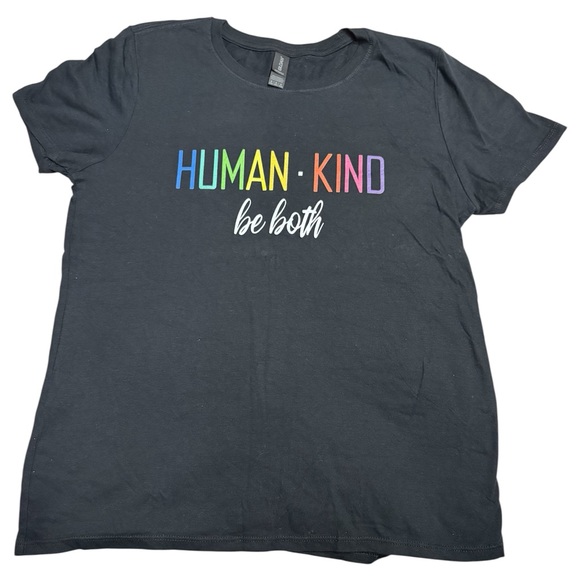 Human Kind be both PRIDE GRAPHIC TEE - Picture 1 of 3